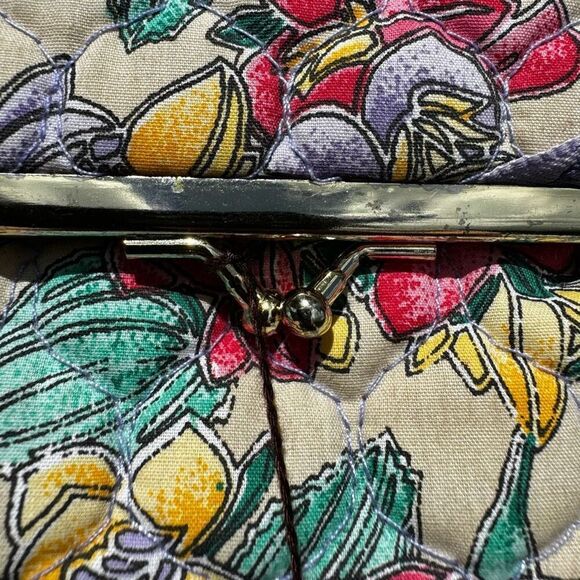 Oscar de la Renta Vintage Floral Cosmetic Bag NWT - Picture 6 of 14